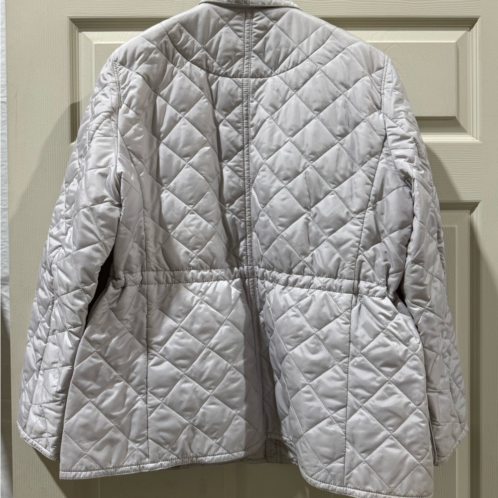 Coach Quilted Puffer Jacket in Light Gray - Picture 10 of 10